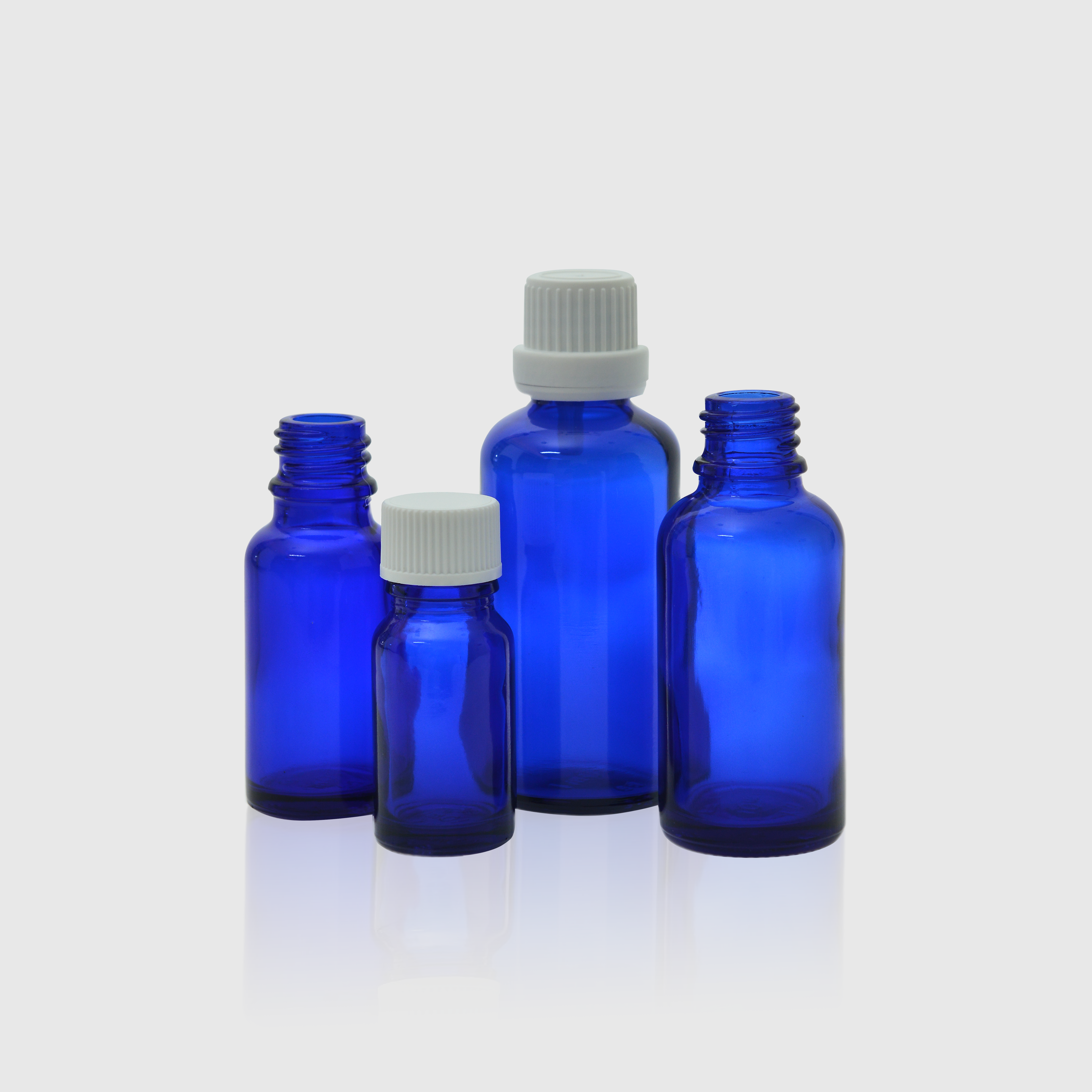 Dropper Bottles Cobalt Blue