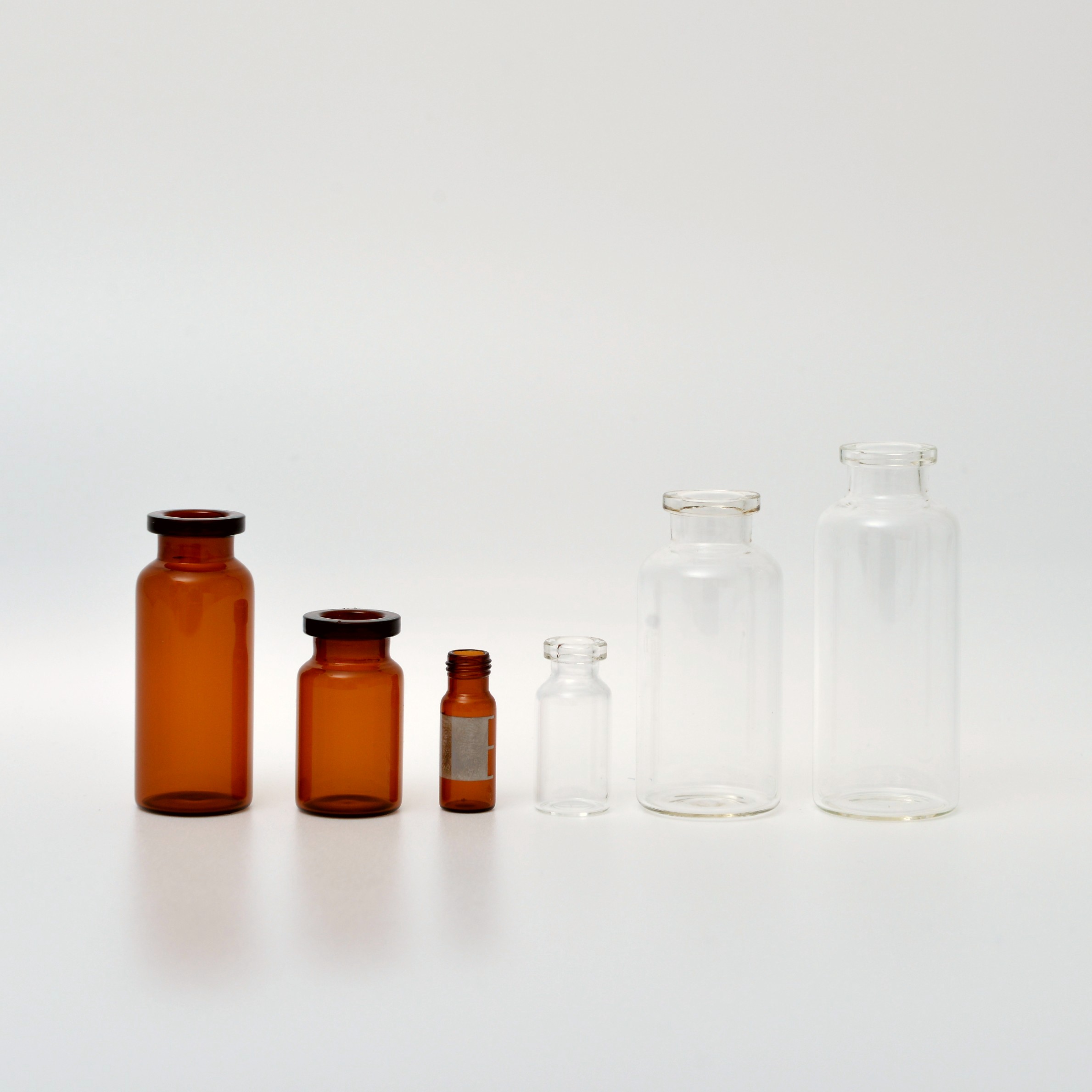 Tubular Injection vials